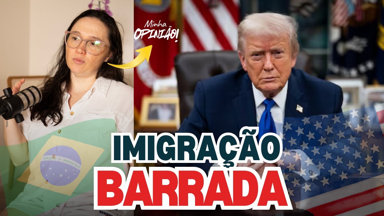 TRUMP ACABOU COM A IMIGRAÇÃO? - MINHA ANÁLISE SEM FILTRO