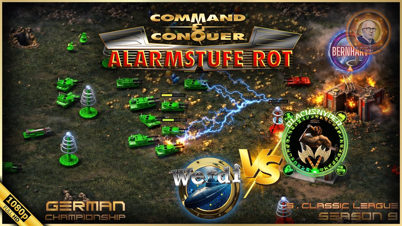 Command and Conquer Red Alert eSports Classic League 2026 | Werdi81 vs Blacksnyper