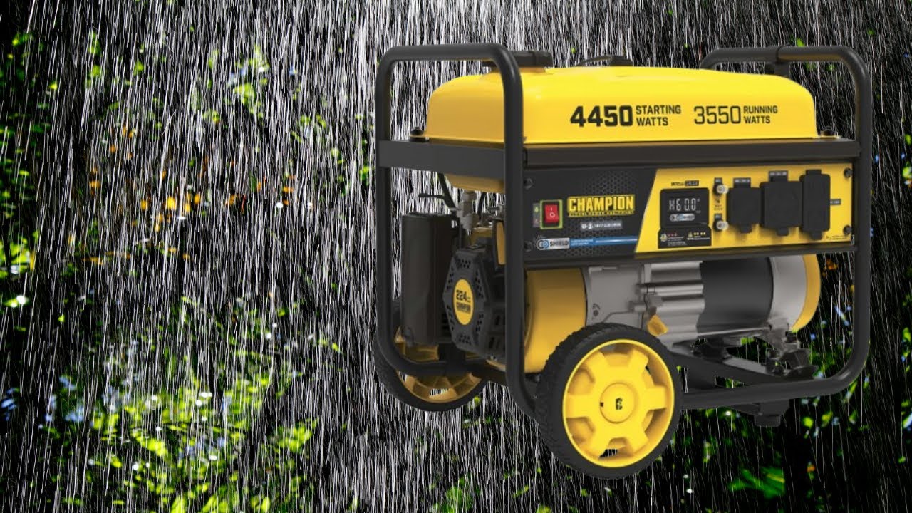 ⚠️Fall Asleep Fast⚠️Generator & Heavy Rain | Steady Machine Hum for Deep Sleep | ASMR