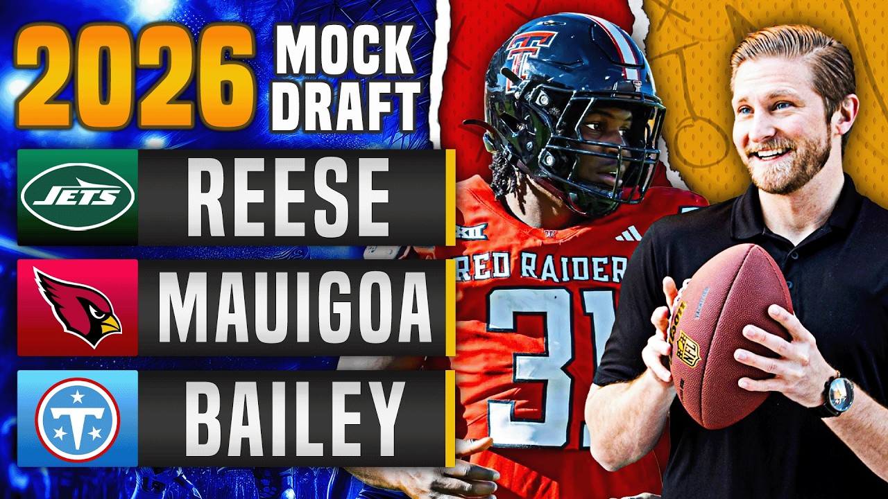 2026 NFL Mock Draft w/ Half of @NFLStockExchange