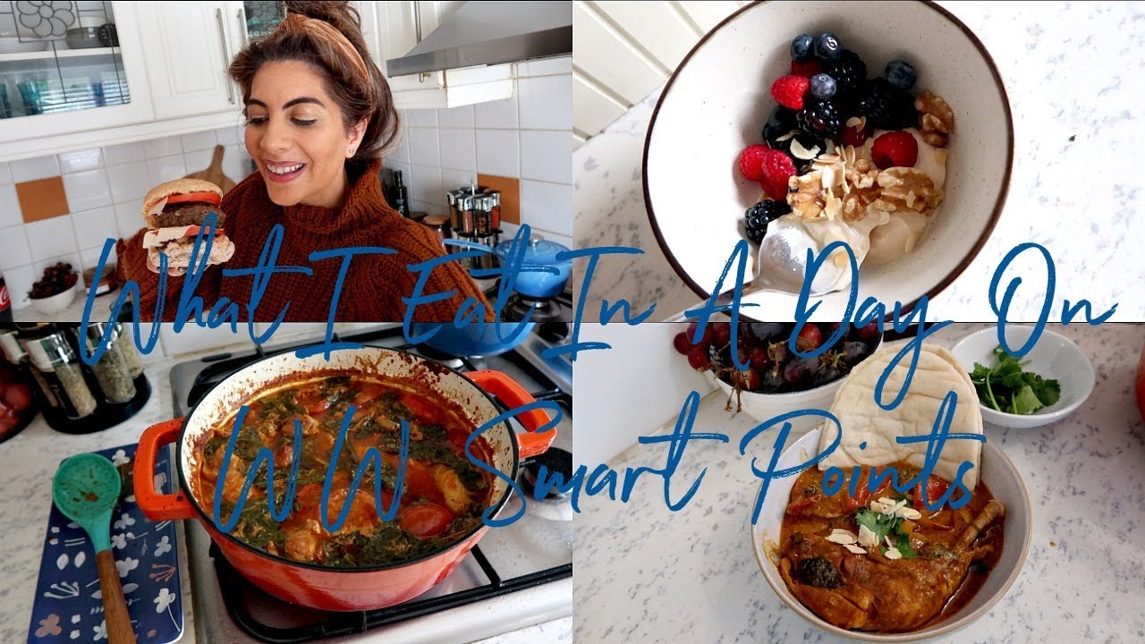 What I Eat In A Day On WW Weight Watchers Smart Points | Natasha Summar