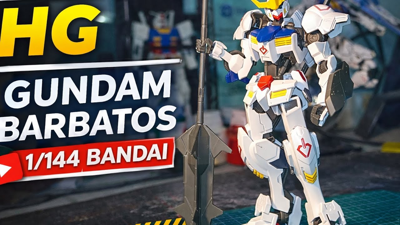 Bandai HG Barbatos 1/144 Iron Blooded Orphans Full build