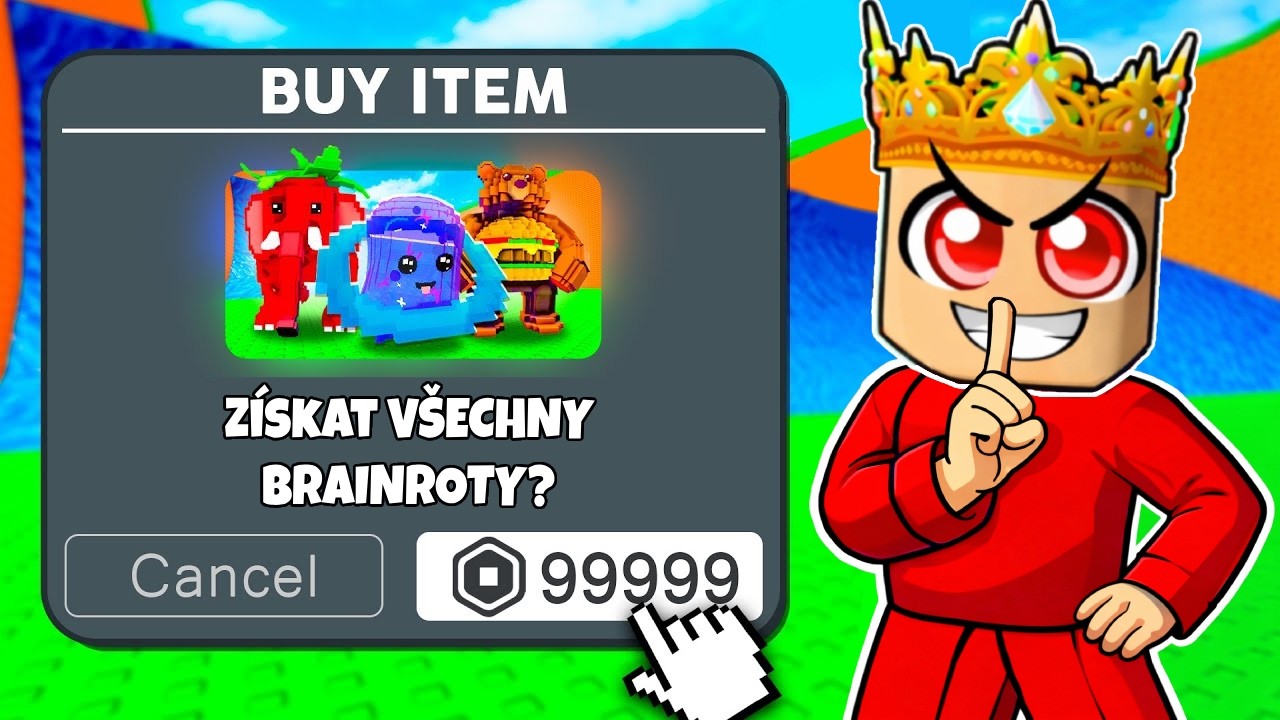 Vyzkoušel jsem SKRYTÉ TRIKY v Escape Tsunami for Brainrots...