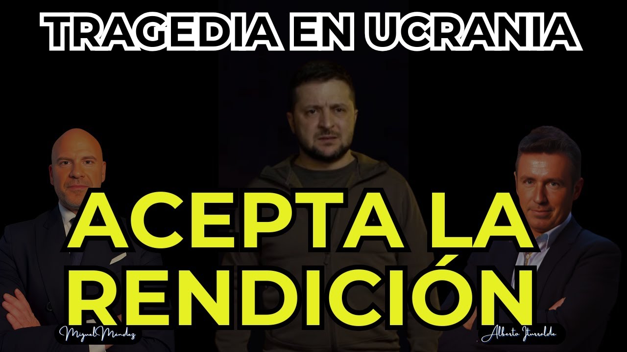 CONMOCIÓN EN UCRANIA. ZELENSKY ACEPTA SU RENDICIÓN ANTE EEUU SIN REVELARLO. RUSIA GOLPEA CON TODO