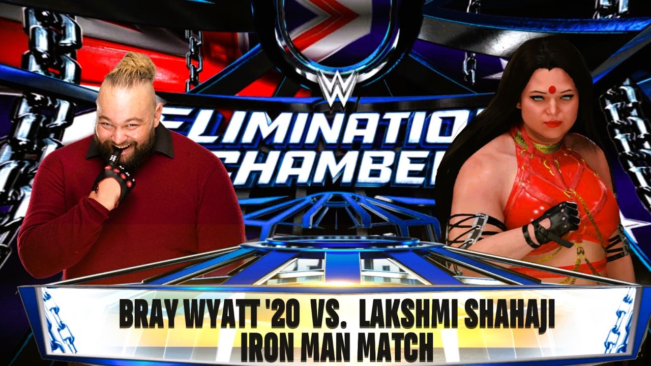WWE LIVE MATCH : LAKSHMI SHAHAJI VS BRAY WYATT '20 | WWE RAW MATCH 50