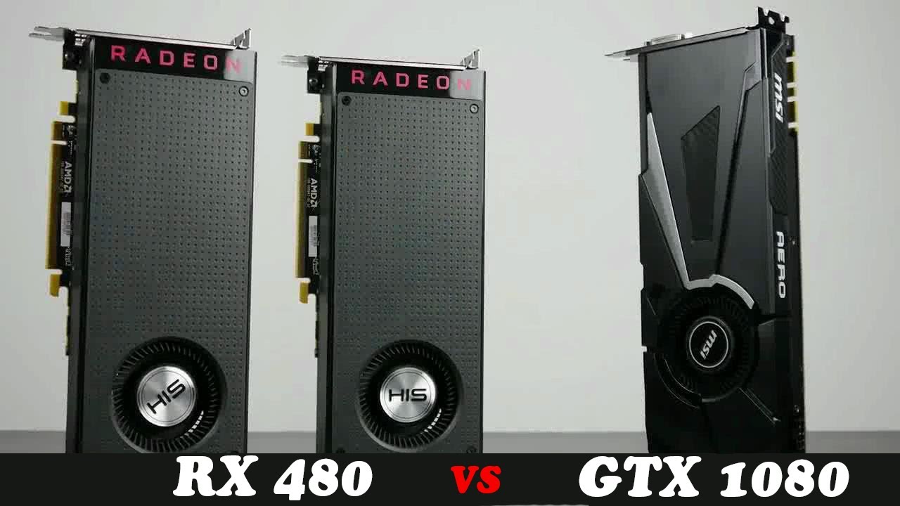 GTX 1080 vs AMD RX 480 CrossFire Which is better ? | BTT