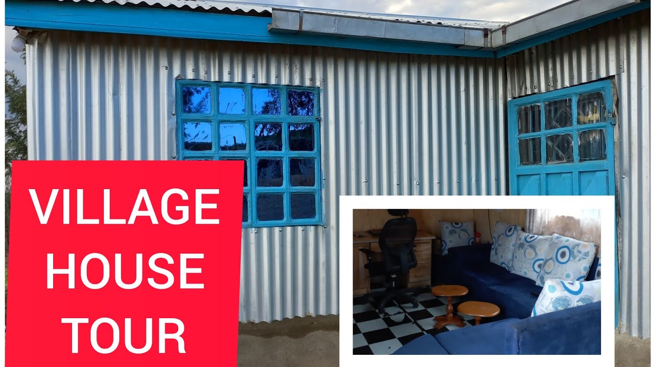 Mabati House Tour Kenya 2023//HouseTour Rural AfricanVillage Lifestyle @NaturalktedyEdna