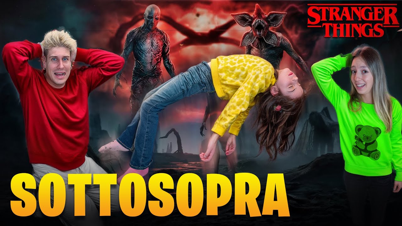 AURORA VIENE CATTURATA E PORTATA NEL SOTTOSOPRA DI STRANGER THINGS! PAPA' MIKE NON LA TROVA PIU'!