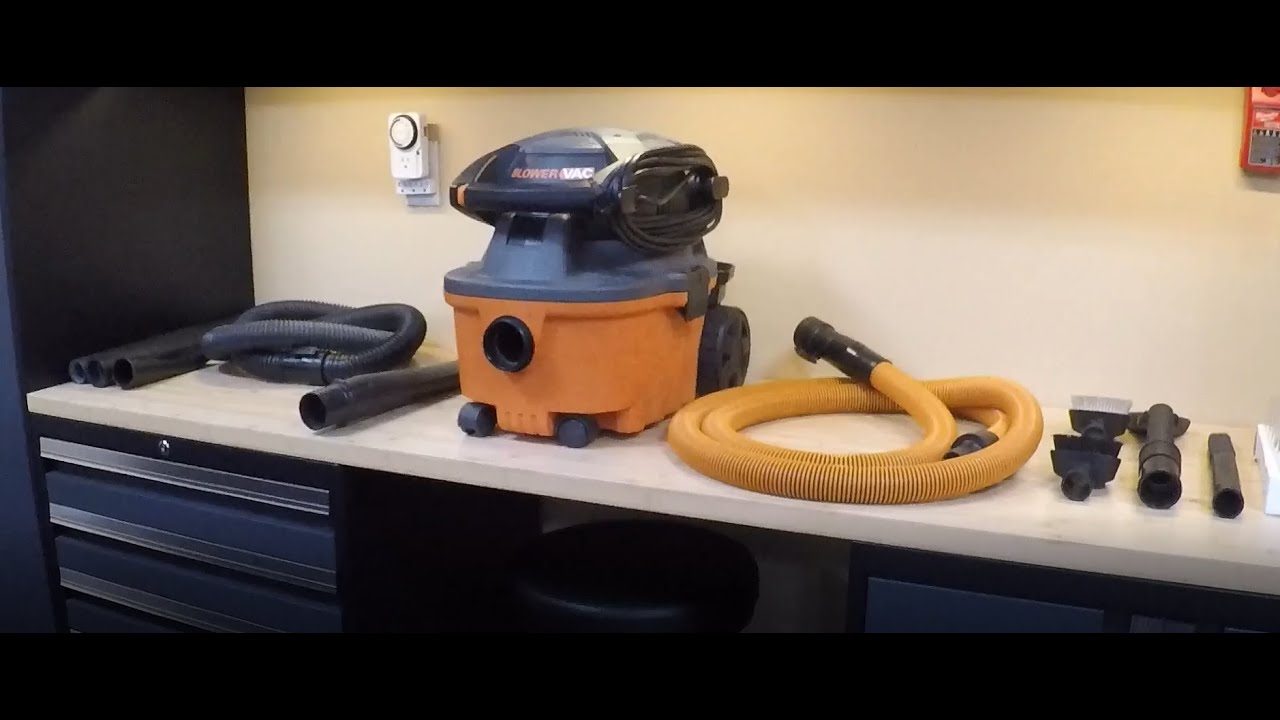 Detailing Tools: RIDGID 4 Gal. 6.0-Peak HP Wet Dry Vac with Detachable Blower WD4080