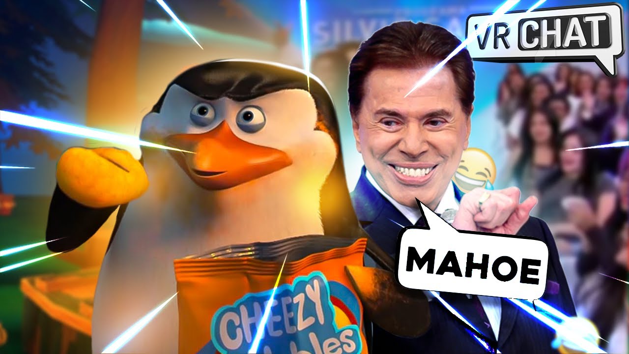 SILVIO SANTOS E CAPIT&Atilde;O DOS PINGUINS NO VRCHAT   PARTE 1