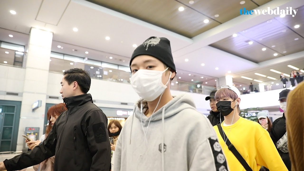 [WD영상] 워너원(WANNA ONE) 강다니엘-박지훈 포커스 3월 26일 인천국제공항 입국현장