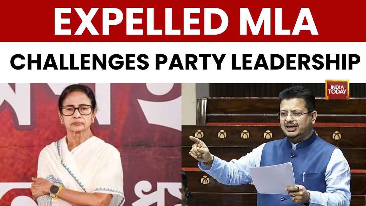 West Bengal Politics Heats Up as Expelled TMC Leader Ritabrata Banerjee Breaks Silence | India Today