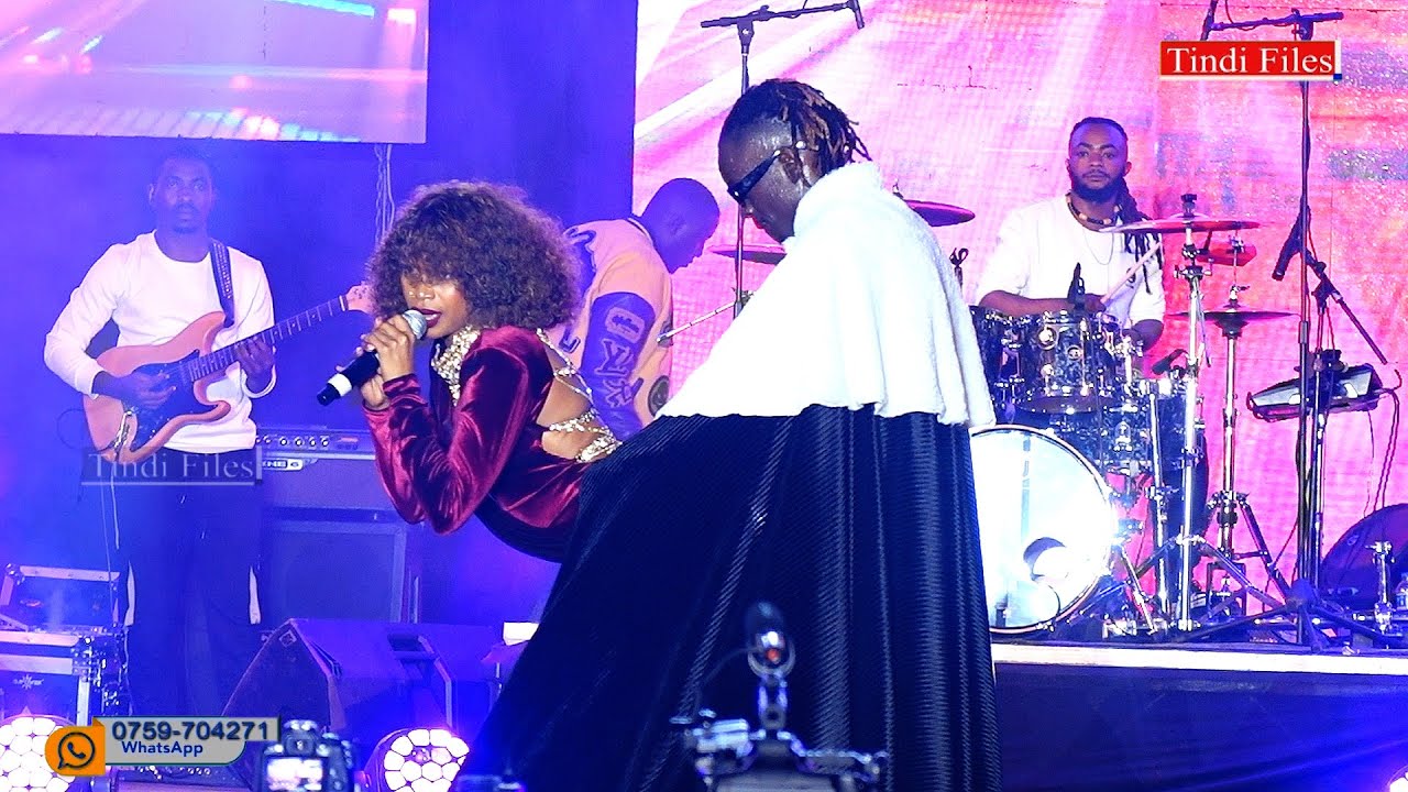 King Saha And Sheebah Performing Live At Ebiseera Ebyo Concert At Hotel Africana