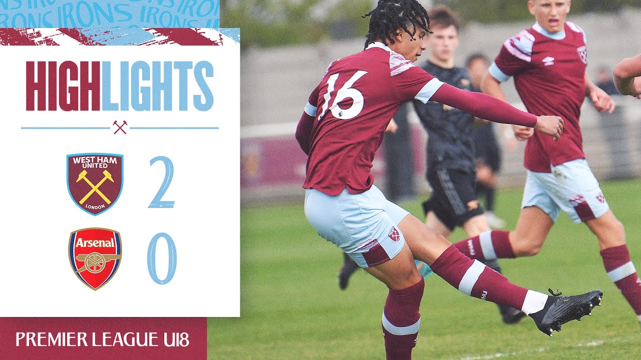 West Ham 2-0 Arsenal | Hammers Secure U18 South Division Title! | U18 Premier League Highlights
