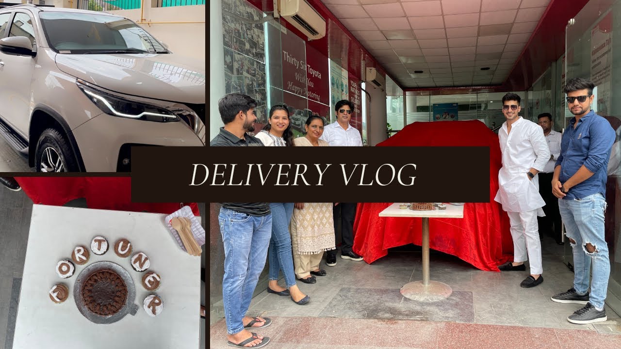 Taking Delivery Of My New Fortuner 😍