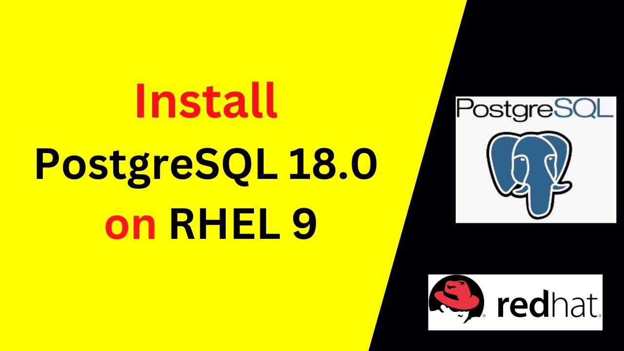 Установите PostgreSQL 18 на RHEL (Redhat) 9 как настоящий профессионал! 💻 Полное руководство по у...