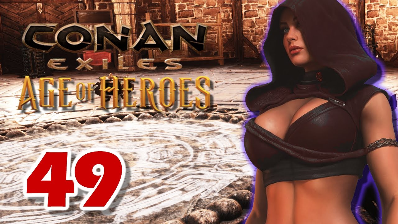 Hechicería de máximo nivel y armadura térmica | Conan Exiles Age of Heroes | Gameplay en español 49