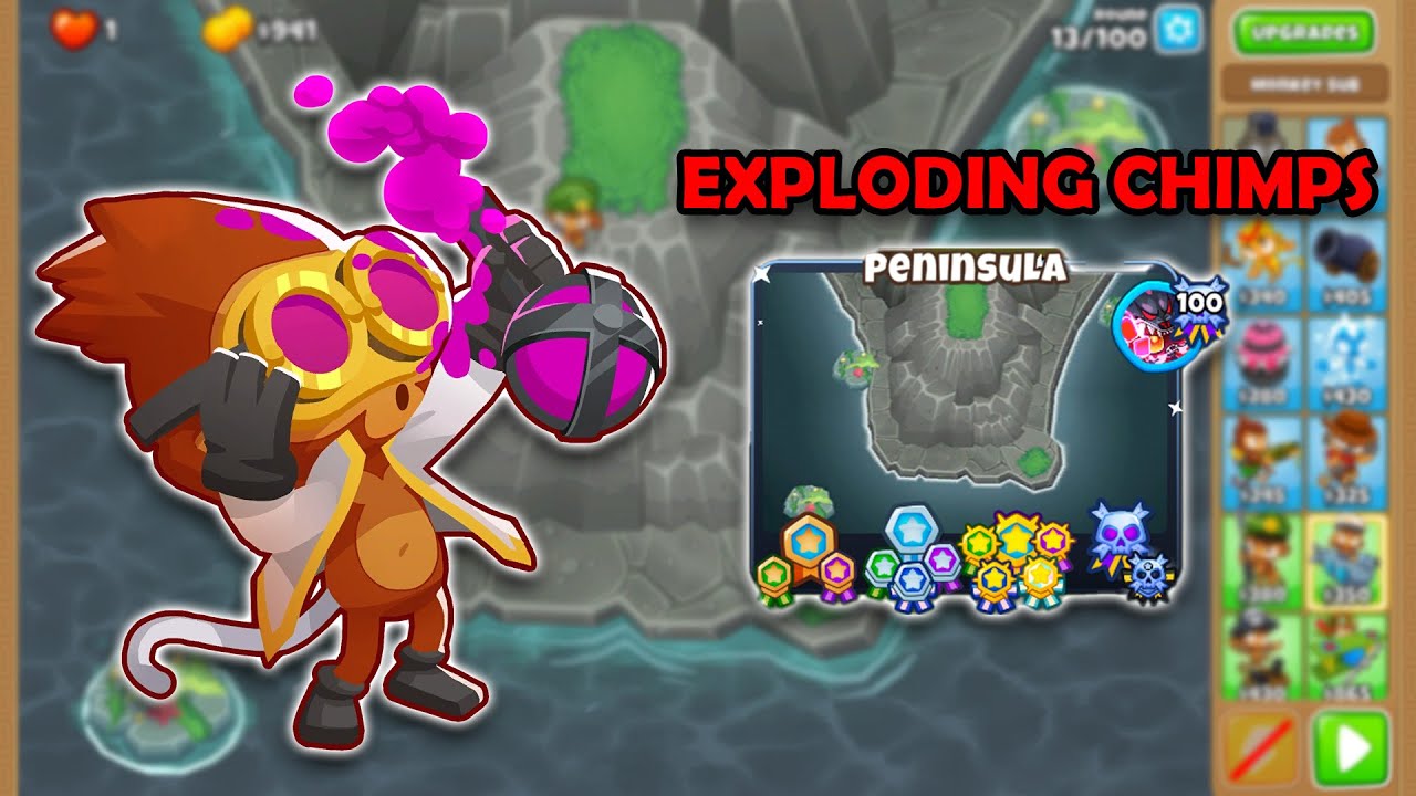 Alchemist EXPLODES Peninsula Black Border CHIMPS
