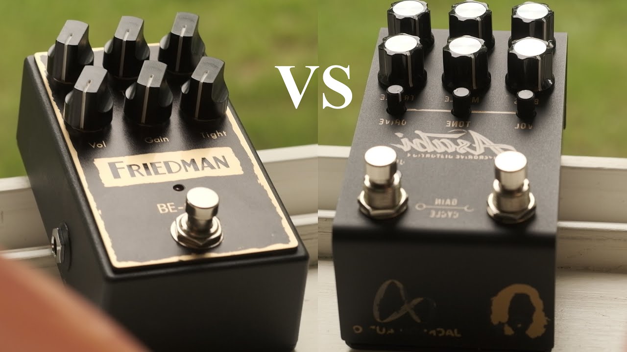 Friedman BE OD vs Jackson Audio Asabi