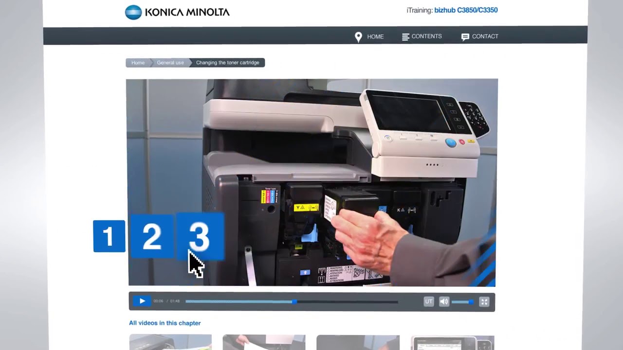 Konica Minolta bizhub C360 C308 C258 185 Naprawa Wymiana Instalacja Serwis Konfiguracja PC-NET