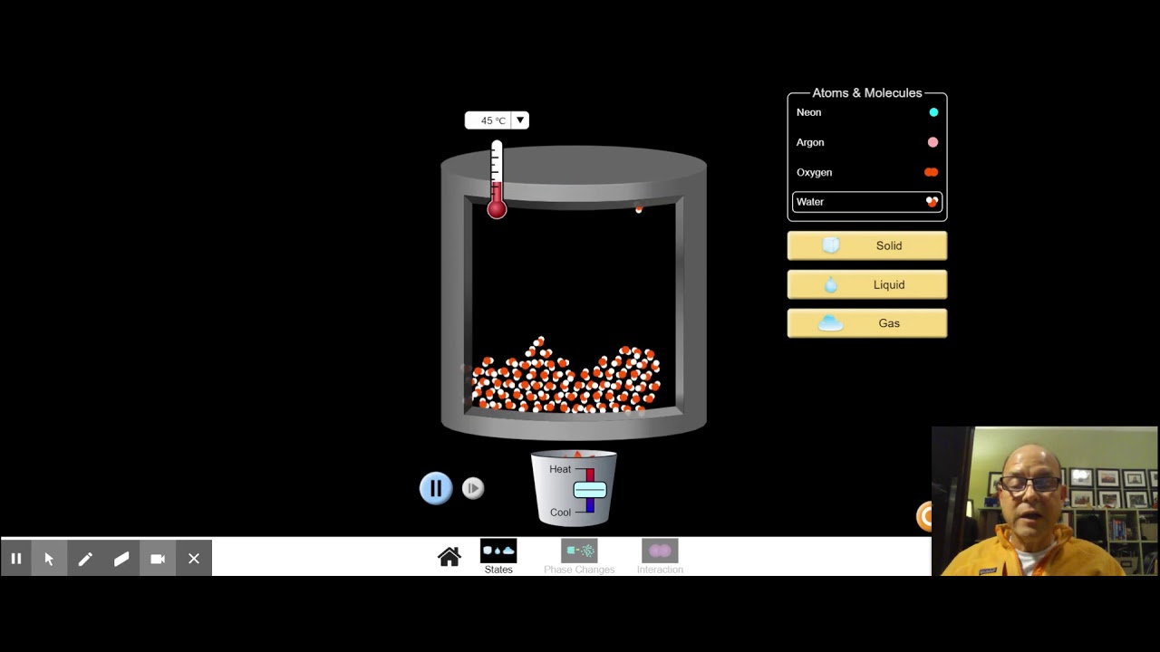 Heating Curve Experiment Simulation