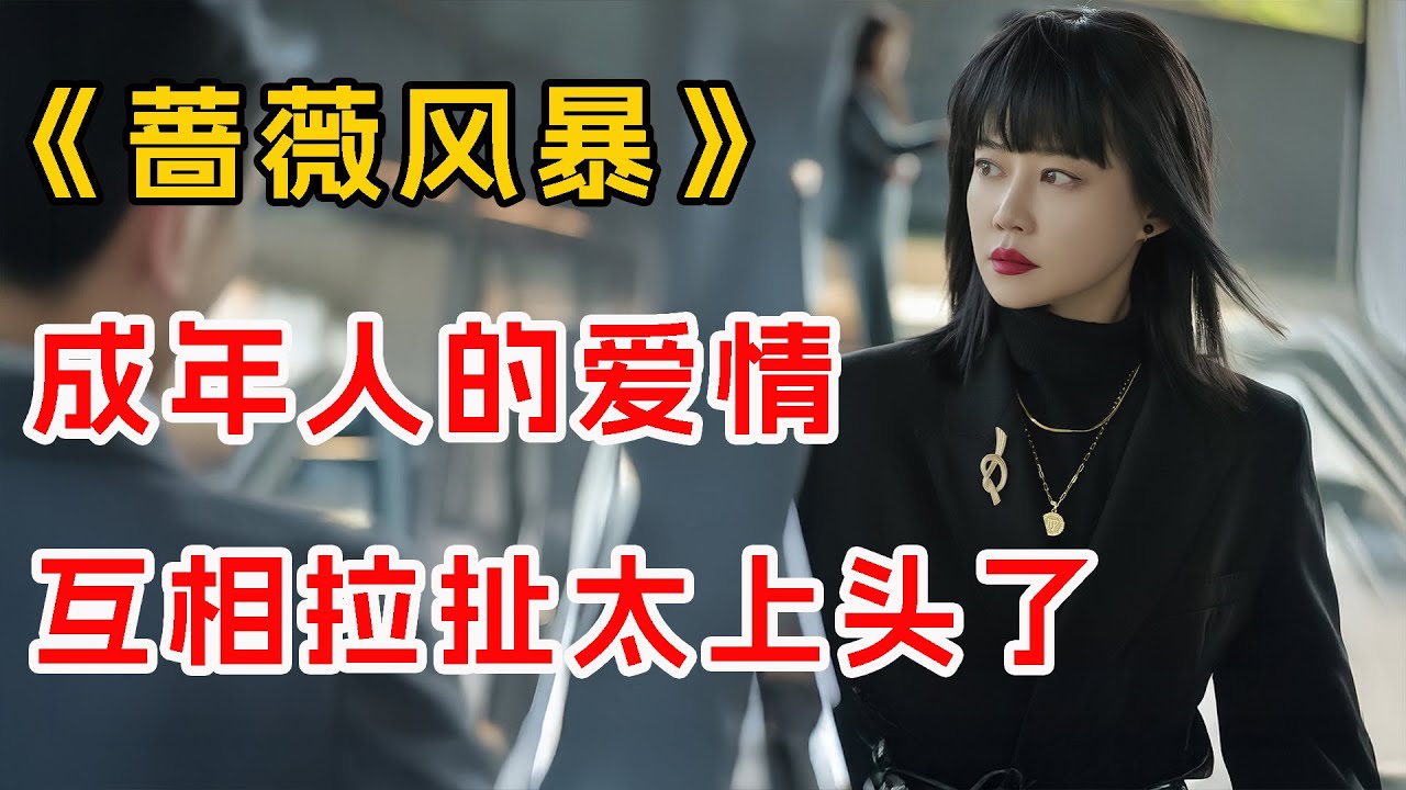 成年人的爱情，互相拉扯太上头了！一口气看完爆火都市剧《蔷薇风暴》全集