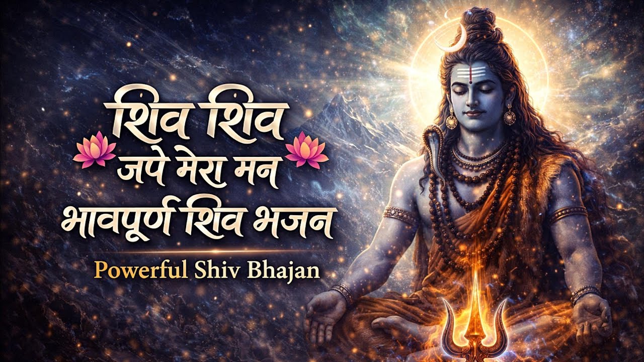 👉 शिव शिव जपे मेरा मन | भावपूर्ण शिव भजन | Powerful Shiv Bhajan