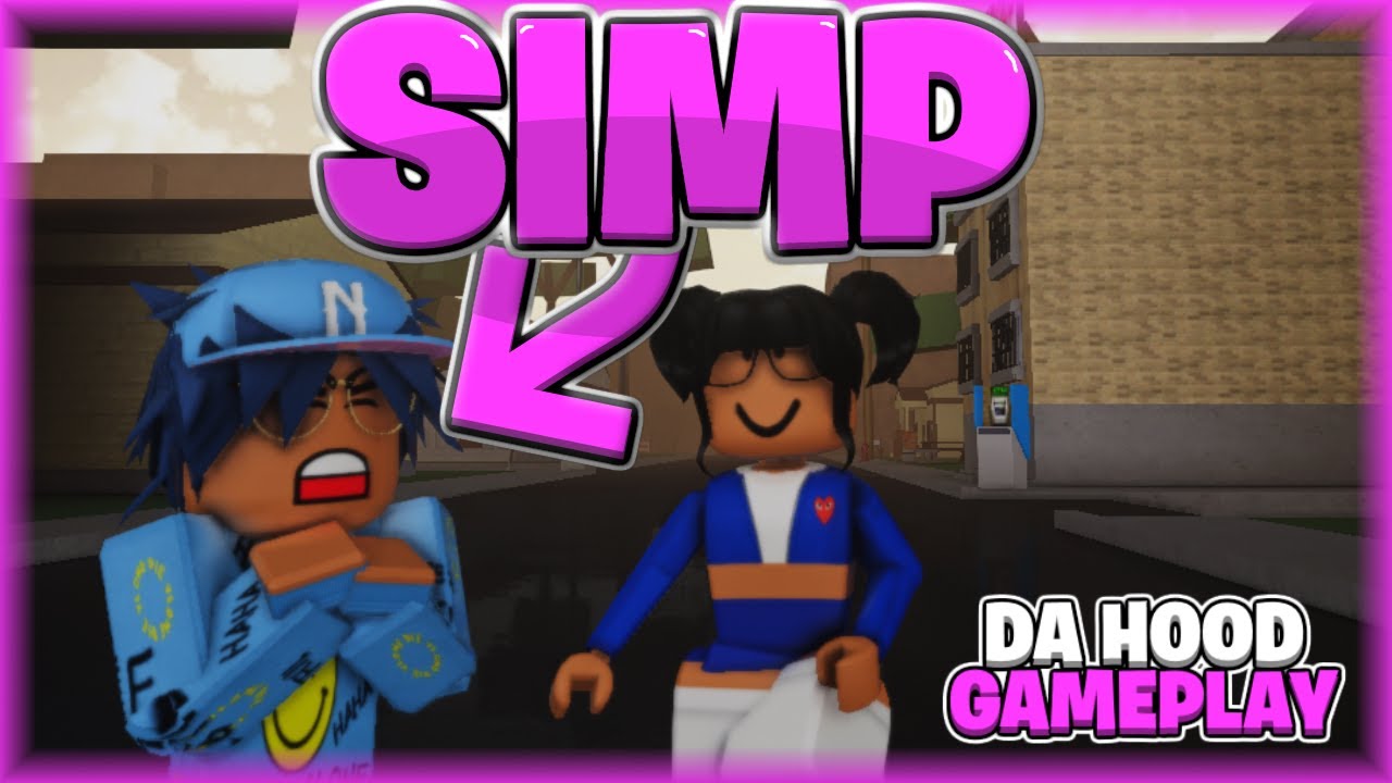 I became a SIMP in Roblox Da Hood (Da Hood Trolling)