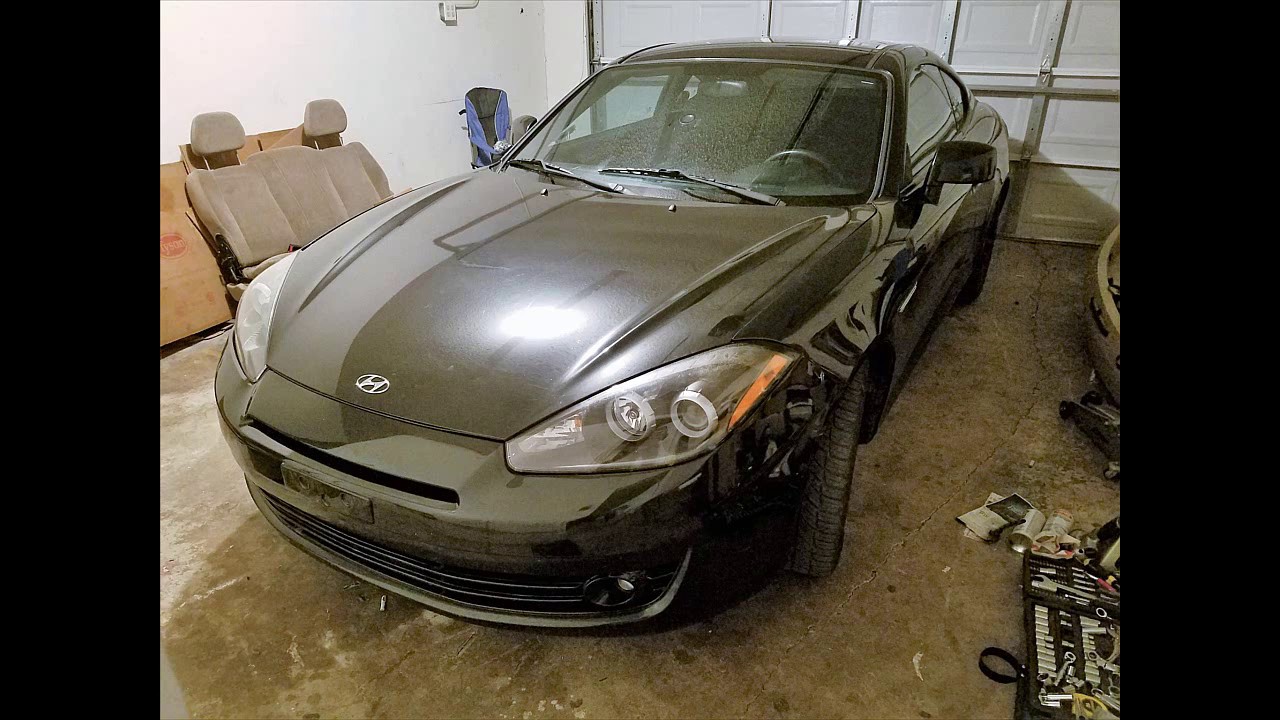 Uninstalling/cleaning my 07 Hyundai Tiburon headlight
