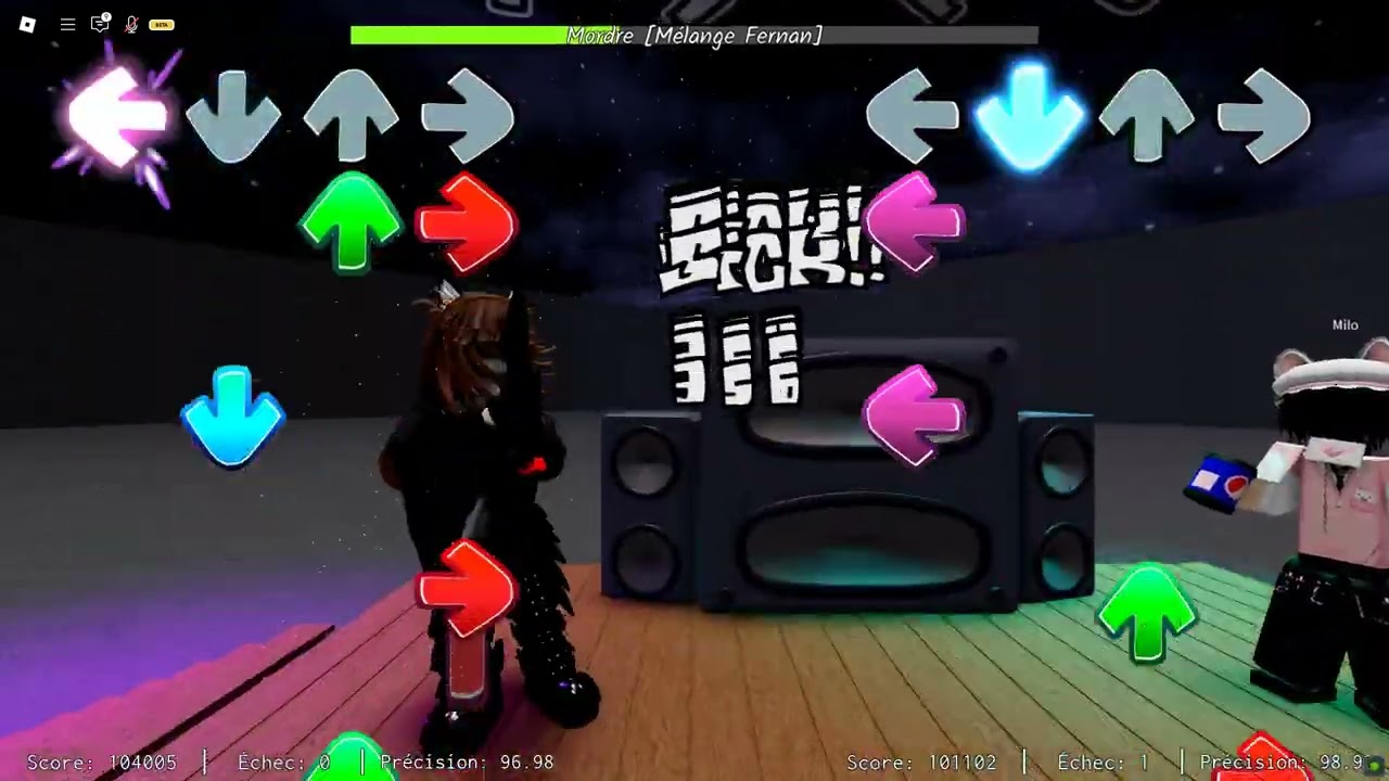 Roblox - Basically FNF Remix - Bite [ Fernan mix ]