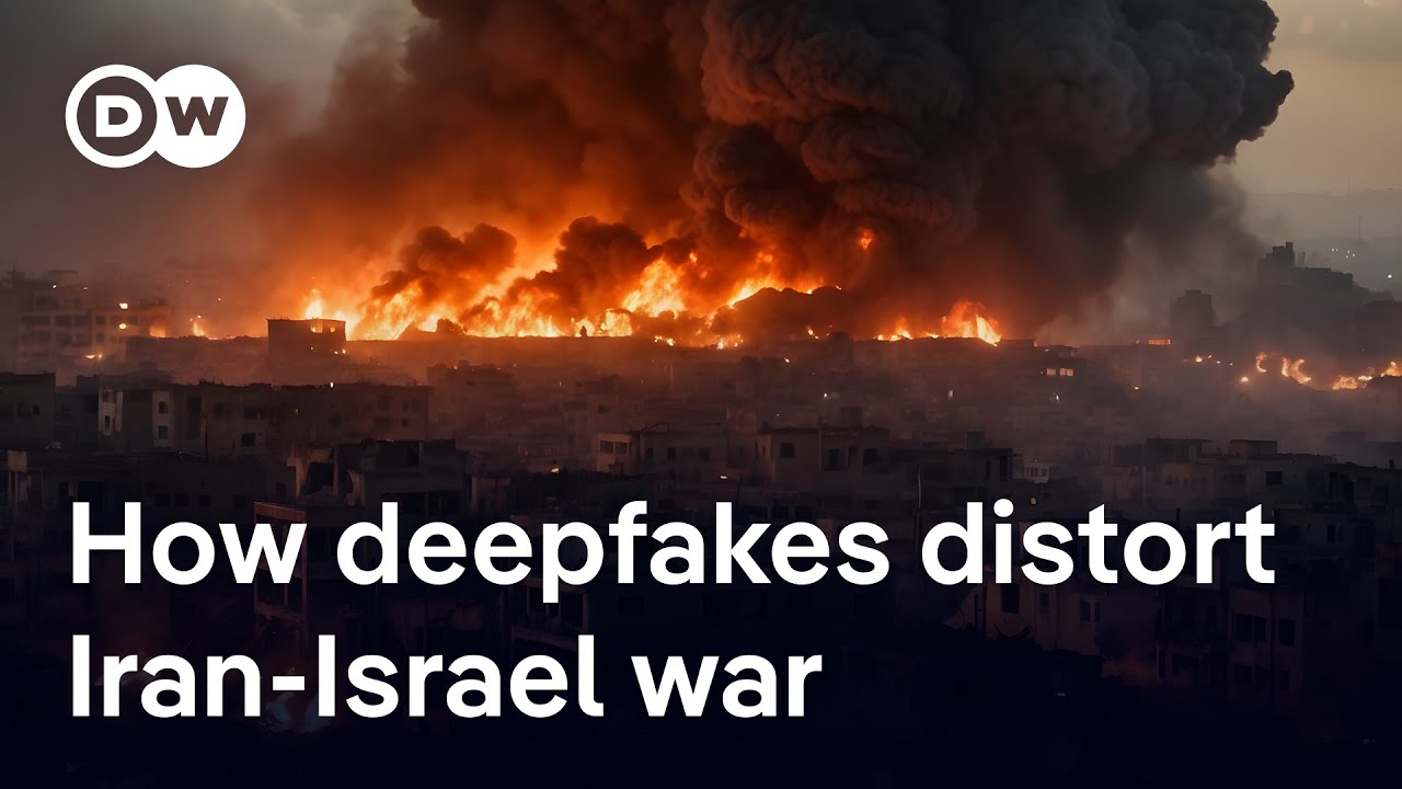 Iran-Israel conflict sparks wave of AI-generated videos | DW News