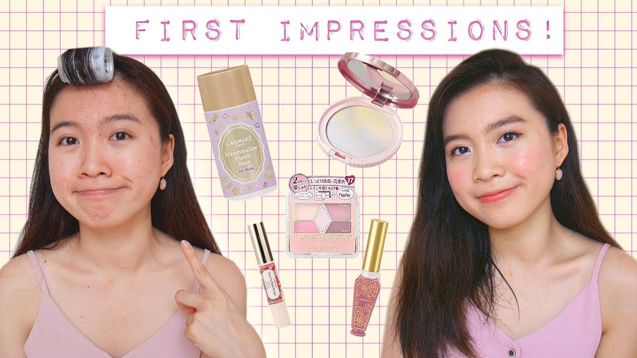 Full Face Of Canmake Products + First Impressions!