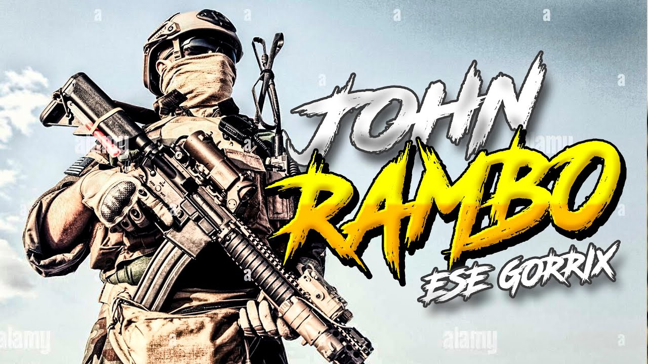 Ese Gorrix - JOHN RAMBO,  Rap Motivación Militar & Policia (Visualizer)
