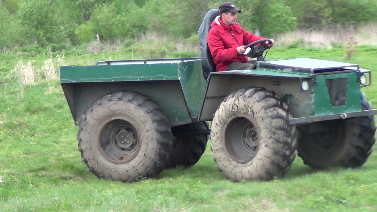 Каракат переломка 4x4, захлебывается на больших оборотах.