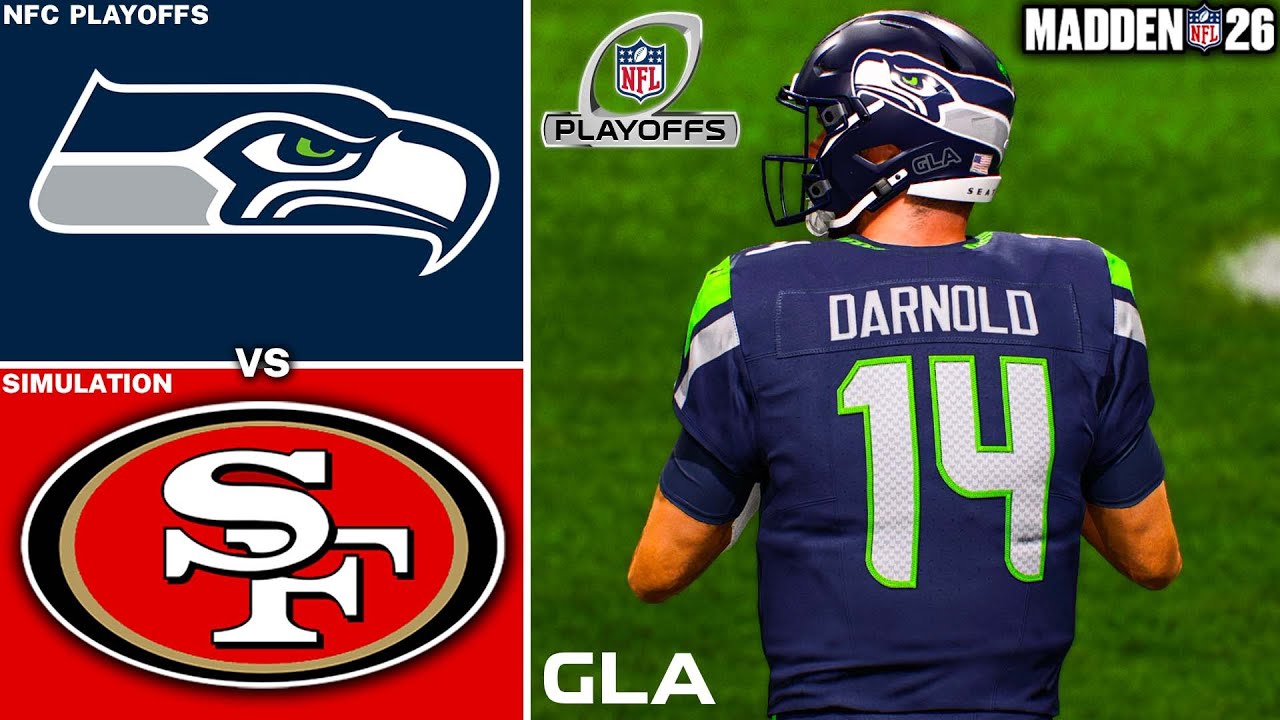 Seahawks vs. 49ers Simulation - NFC Divisional Playoffs - Madden 26 PS5 Gameplay
