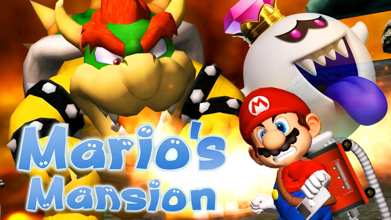 Mario's Mansion - Full Game - No Damage 100% Walkthrough