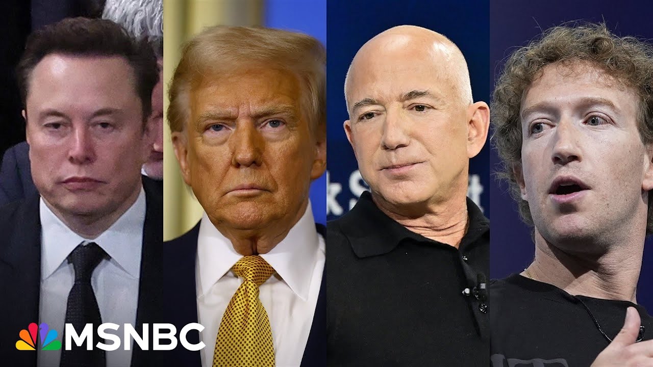 Billionaires courting Trump paint picture of oligarchy to come