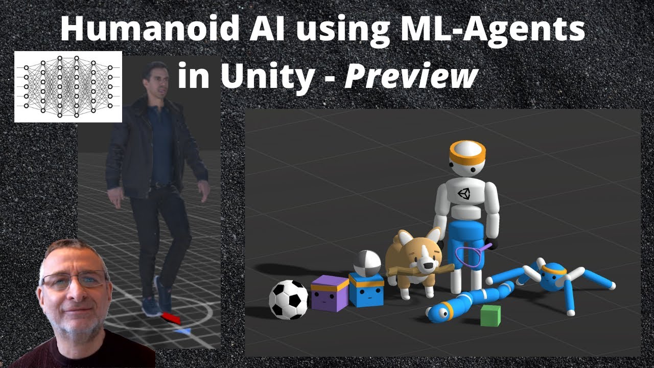 Humanoid AI using ML-Agents in Unity - Preview