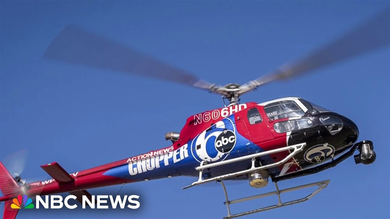 Two killed in news helicopter crash