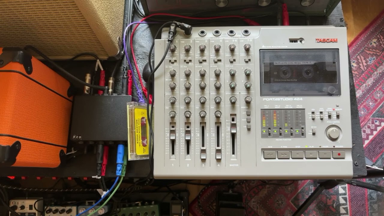 Tascam Portastudio 424 makes your songs more dreamy