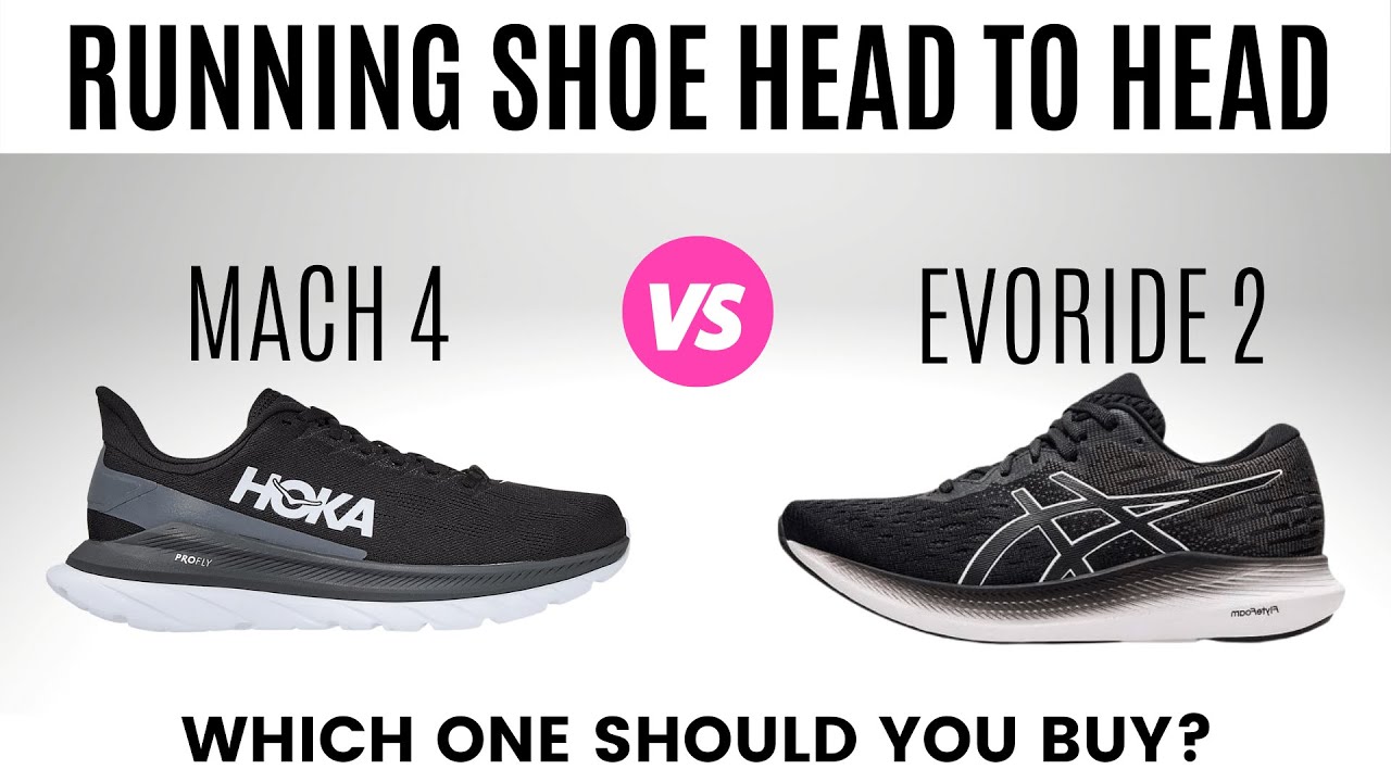 Hoka One One Mach 4 Vs Asics Evoride 2