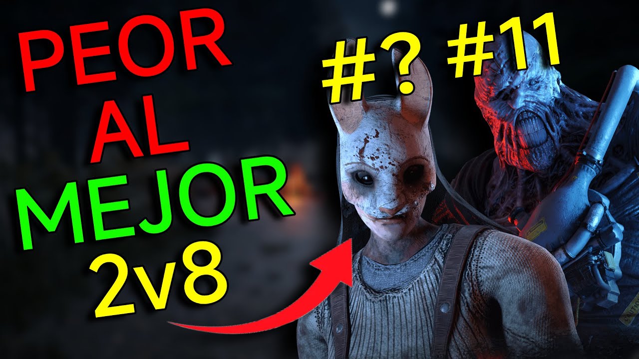 Ranking de TODOS los KILLERS en 2V8 de PEOR a MEJOR - Dead By Daylight