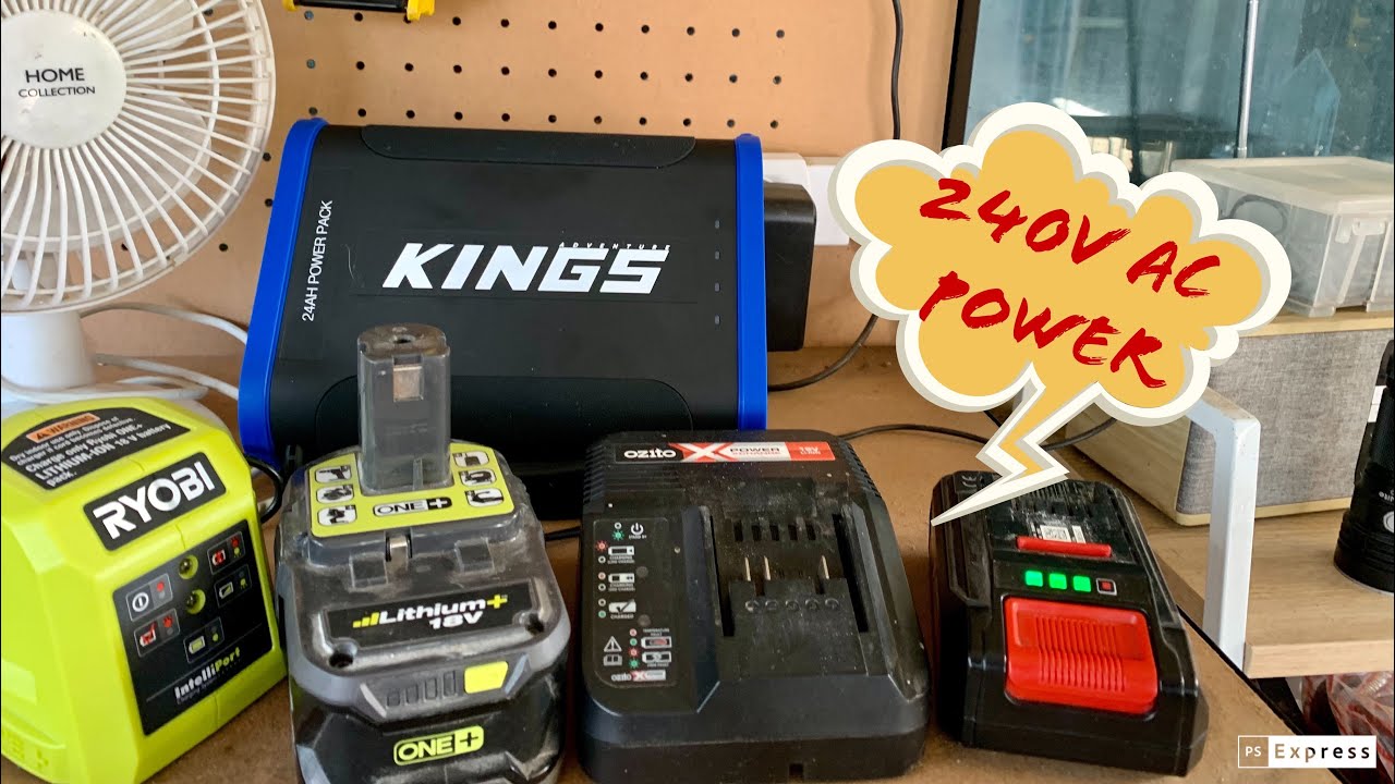 240volt Ac Power for the Kings Portable Power Pack. CHEAP