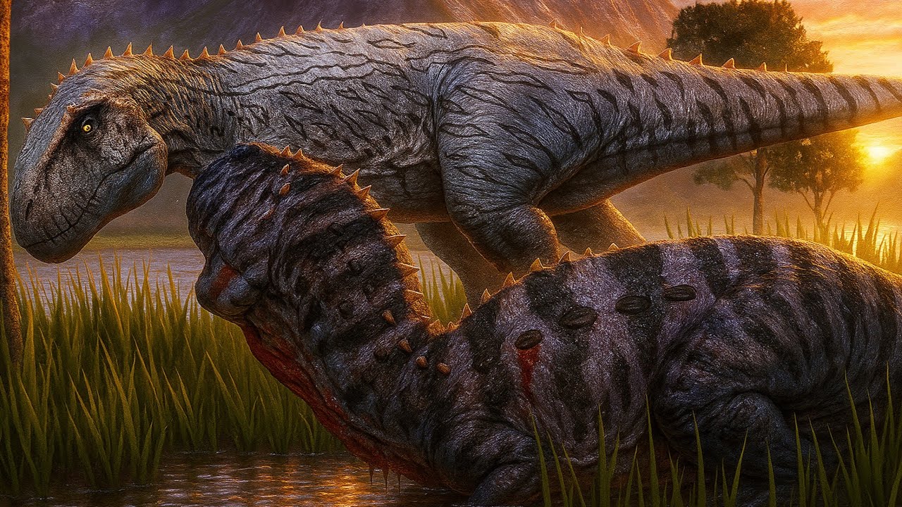 FULL REALISMO de GIGANOTOSSAURUS em SERVIDOR PÚBLICO (4K 60fps) - THE CURSED ISLE 