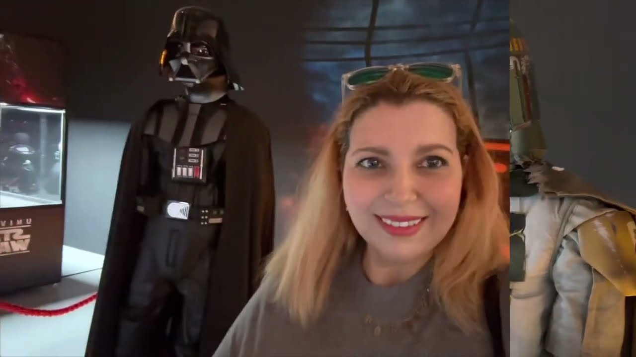 اكبر معرض خرافي تقام  باسبانيا ،ستار وار Stars wars،يلاه تفرج بلا متحرك من مكانك🛸🚀