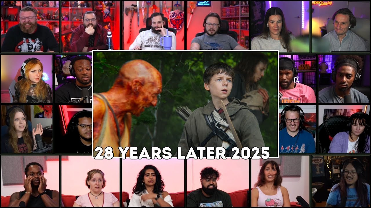 28 YEARS LATER (2025) FULL MOVIE REACTION MASHUP