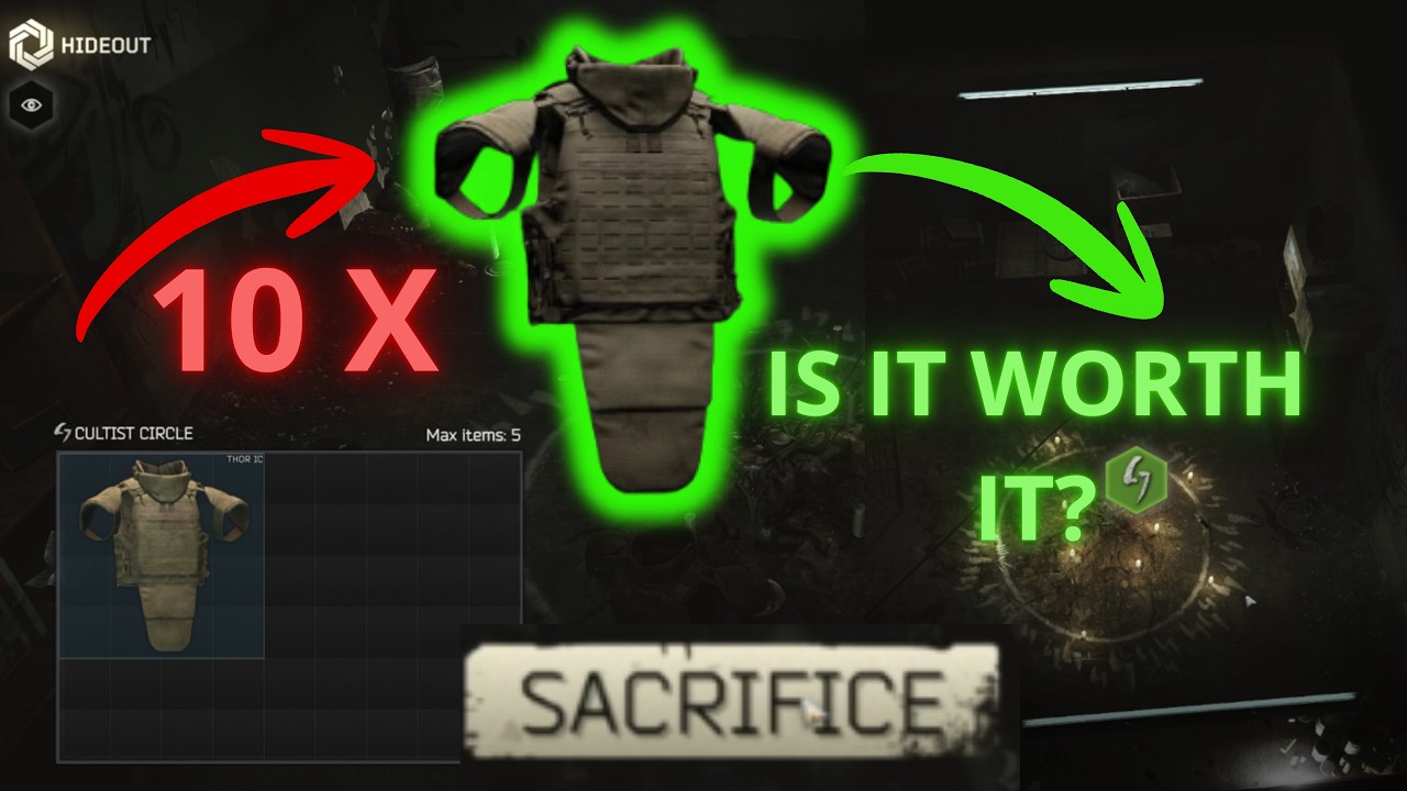 10 жертвоприношений в Круге Культистов – метод с использованием брони Тора (прибыль 2,7 млн ​​руб...