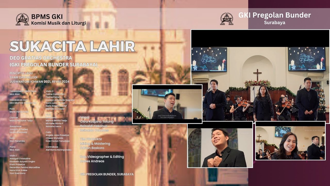 Sukacita Lahir ||  GKI Pregolan Bunder