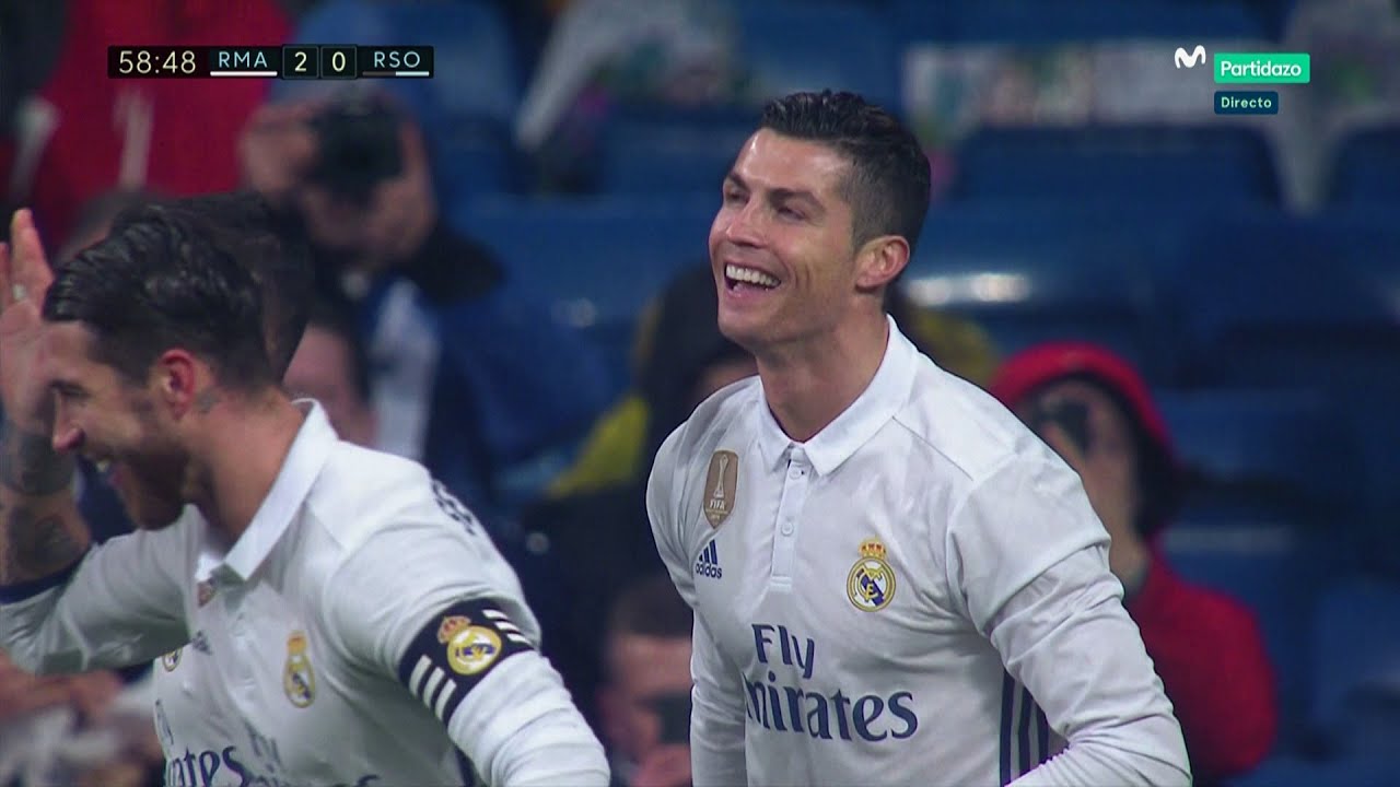 Cristiano Ronaldo vs Real Sociedad (H) 16-17 HD 1080i by zBorges