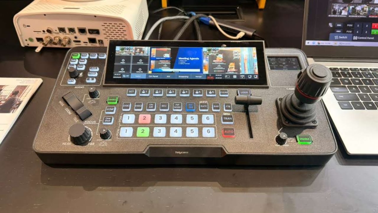 Telycam Mix One Unifies PTZ Switching and Control | ISE 2026